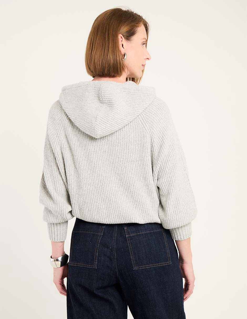 Suéter cuello con amarre para mujer 2