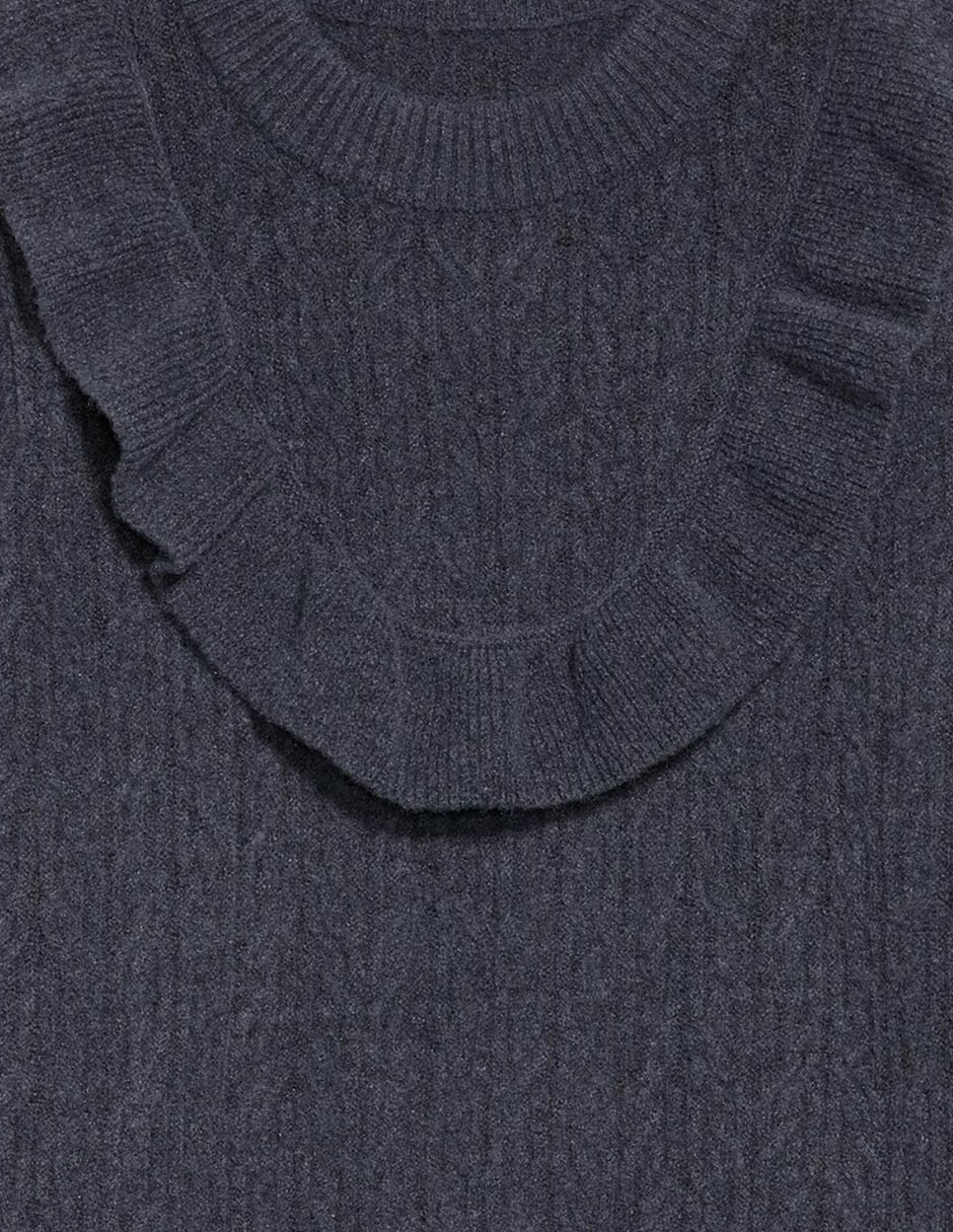 Suéter cuello redondo para mujer 3