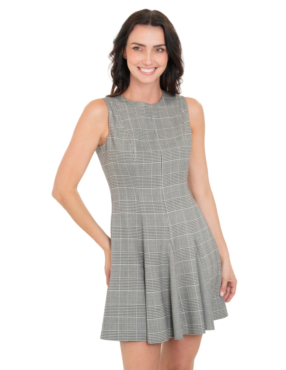 Vestido a la rodilla casual para mujer 1