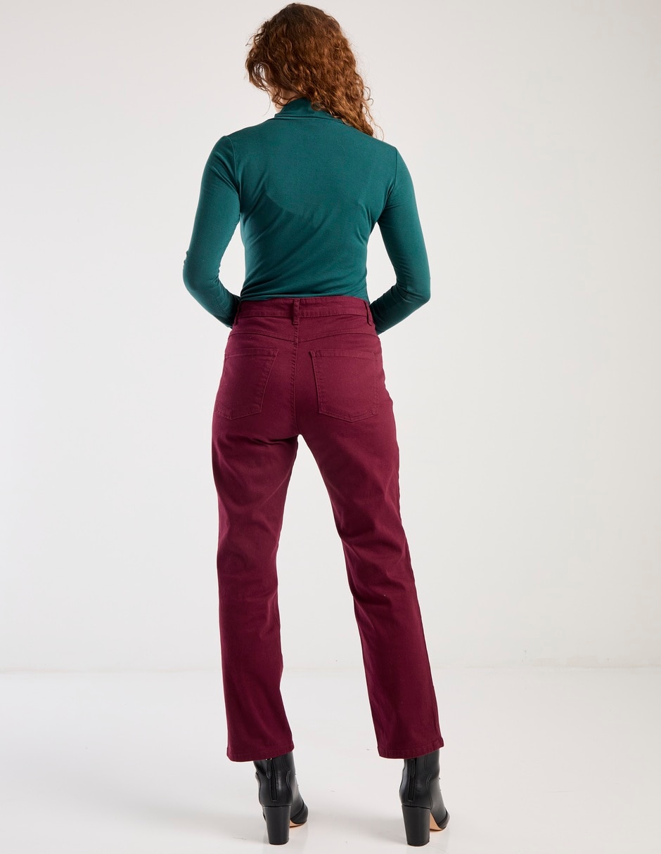 Pantalón capri slim para mujer 2