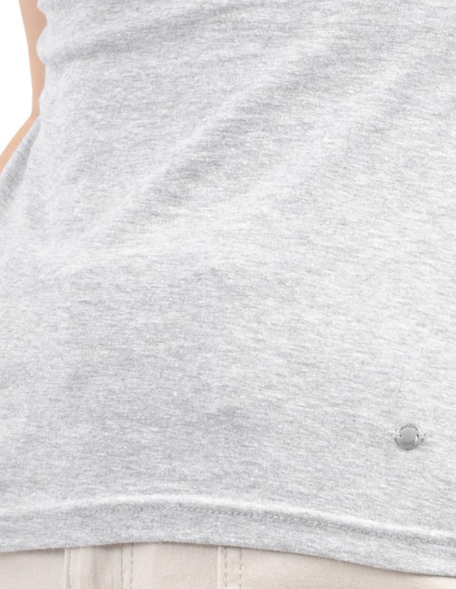 Set playera manga corta Cropped cuello redondo para mujer 9