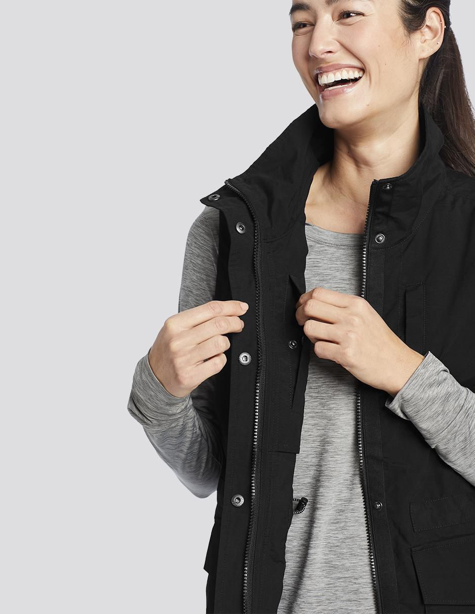 "chaleco" eddie bauer no "de" algodón "para mujer"