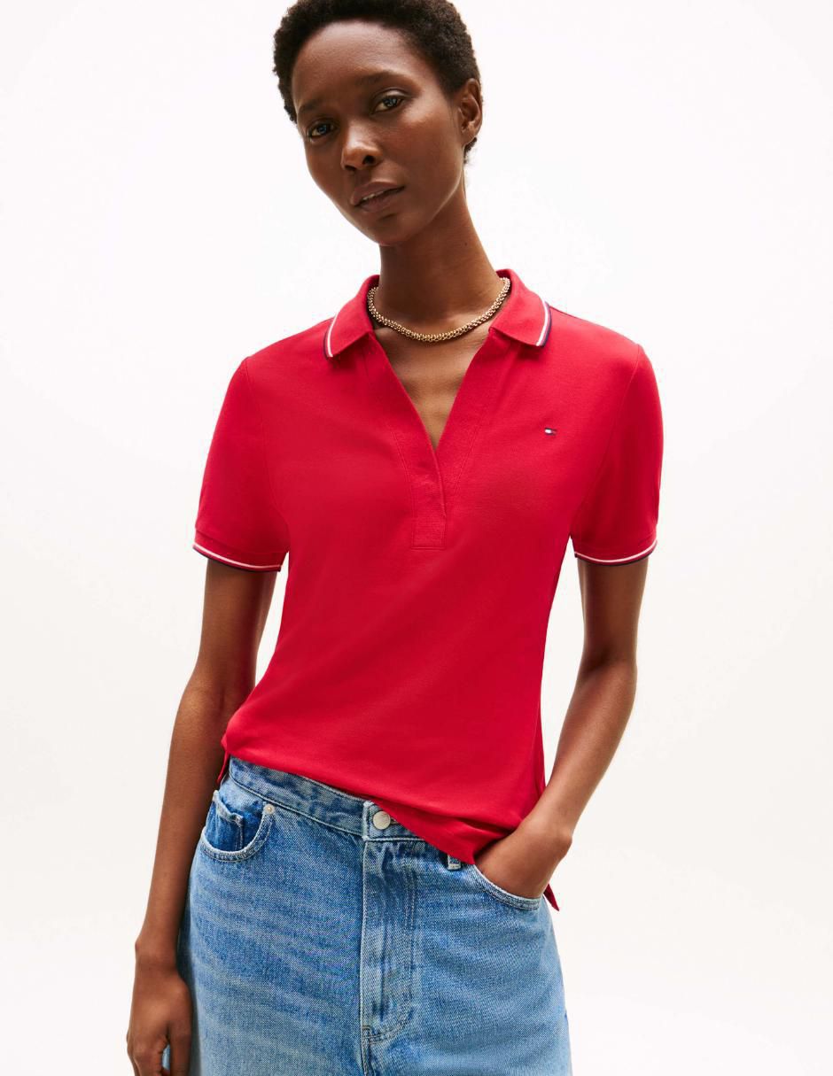 Playera tipo polo Tommy Hilfiger para mujer Liverpool