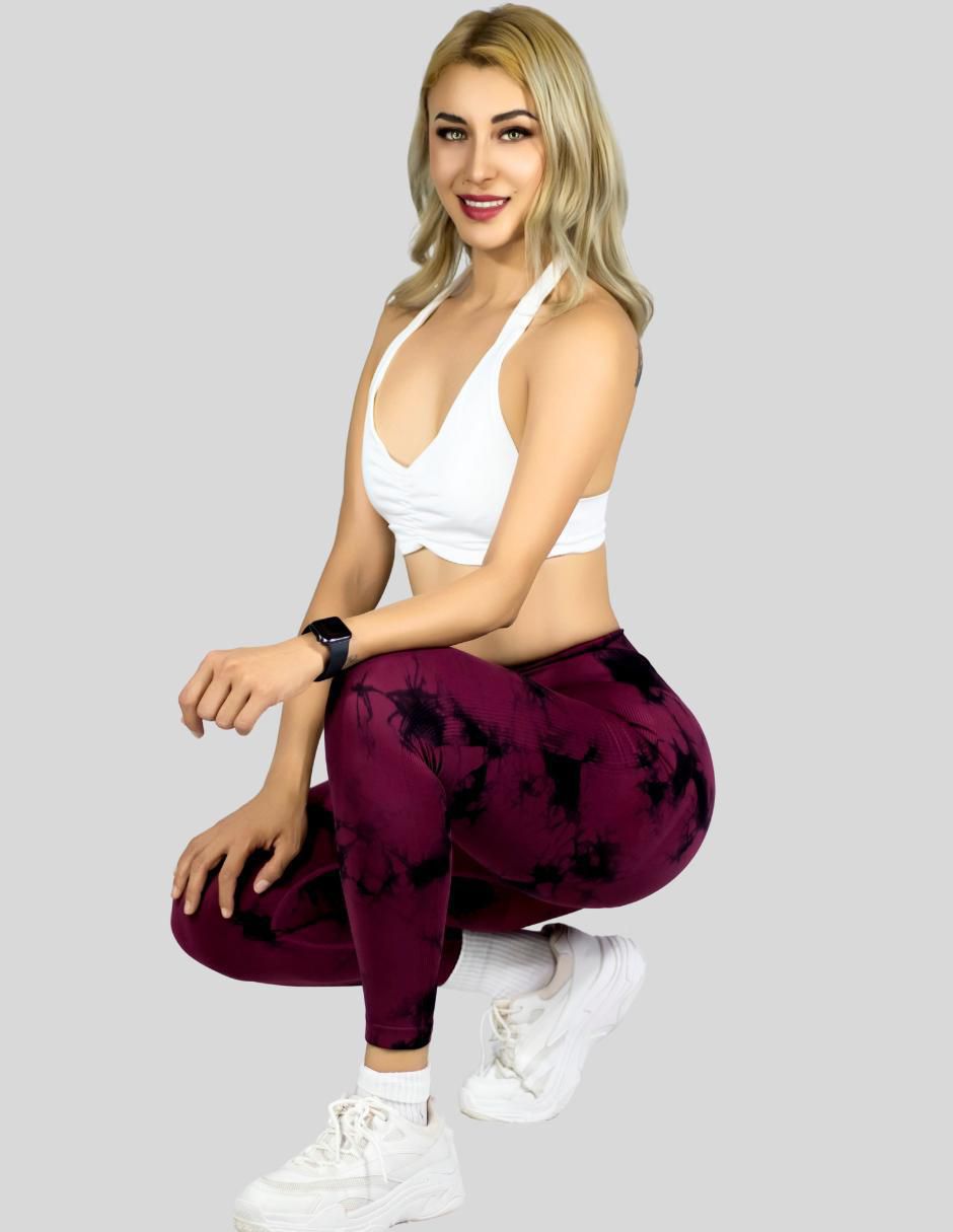 Legging cintura alta con elástico para mujer 7