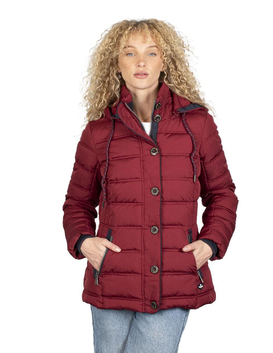 Chamarra acolchada para mujer
