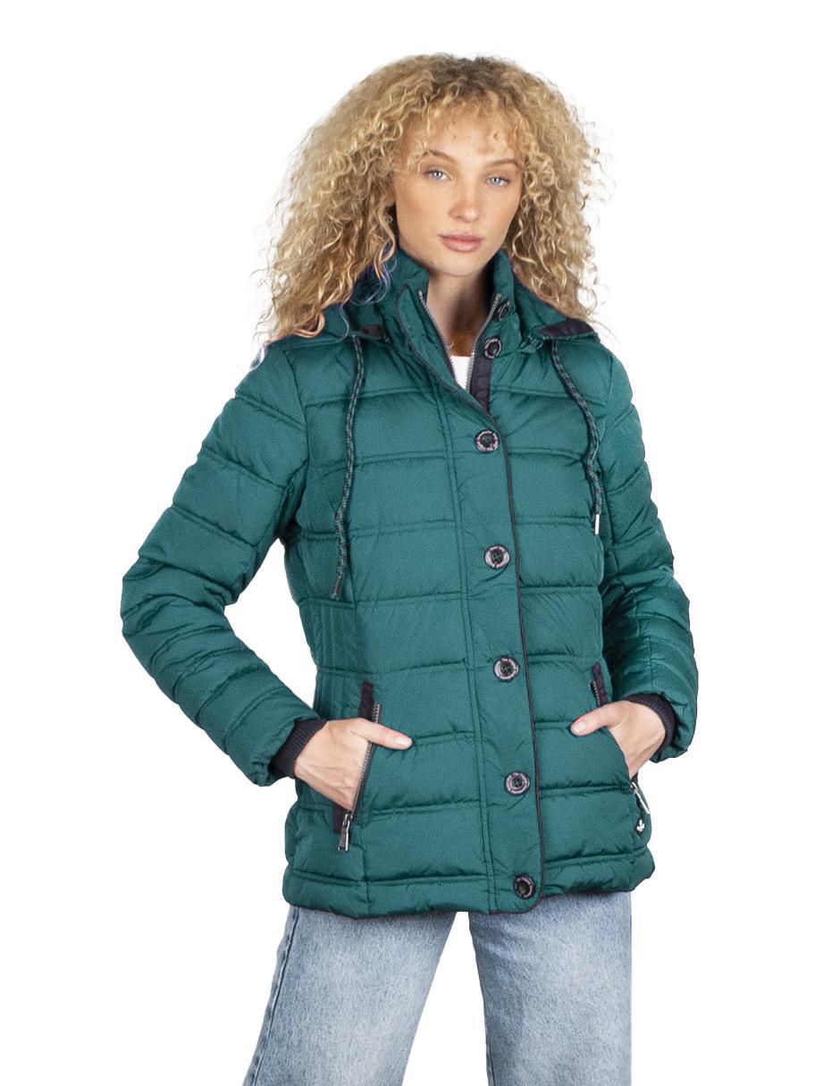 Chamarra acolchada para mujer