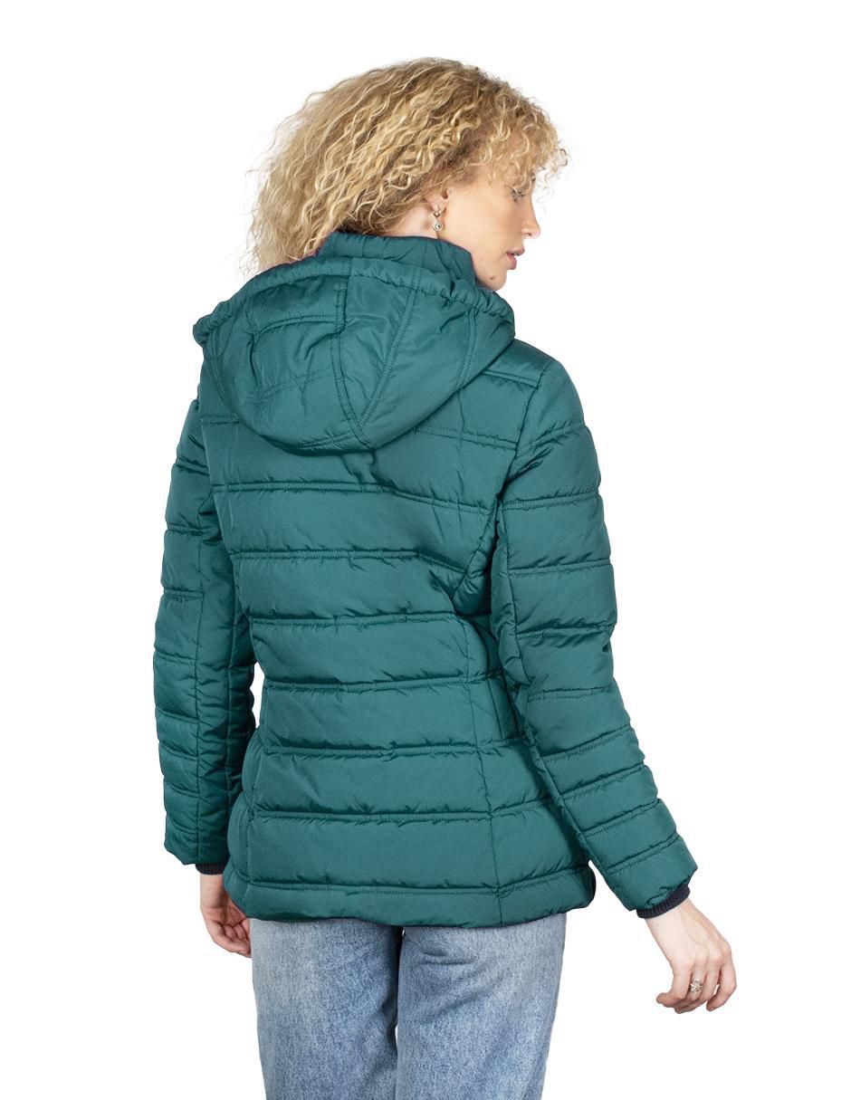 "chamarra" acolchada greenlander no impermeable "de" poliéster "para mujer"