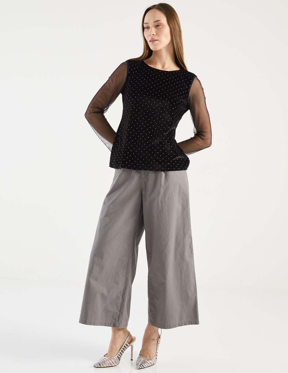 Blusa manga larga para mujer 3