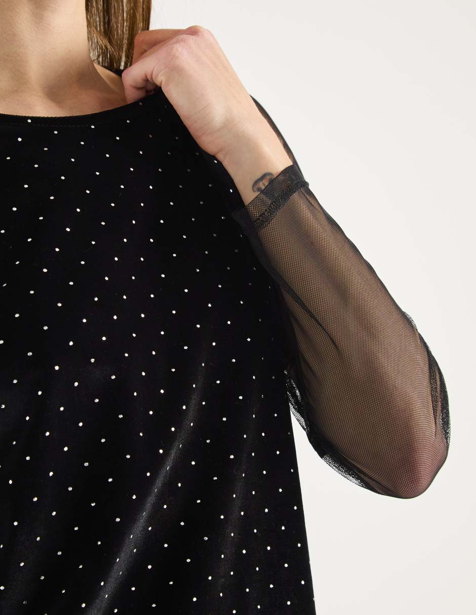 Blusa manga larga para mujer 4