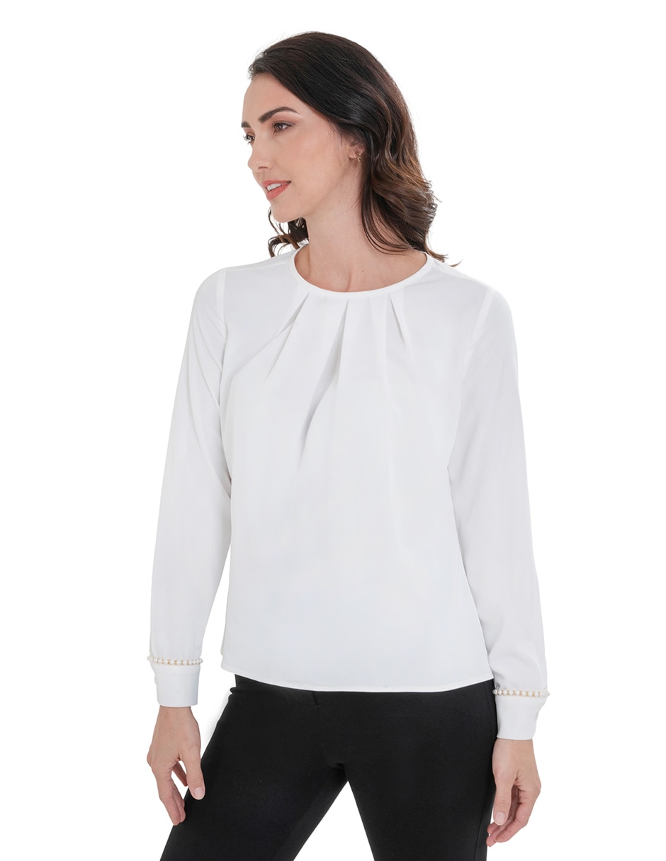Blusa manga larga para mujer Blusa manga larga para mujer