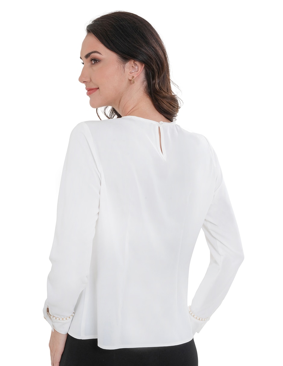 Blusa manga larga para mujer 2