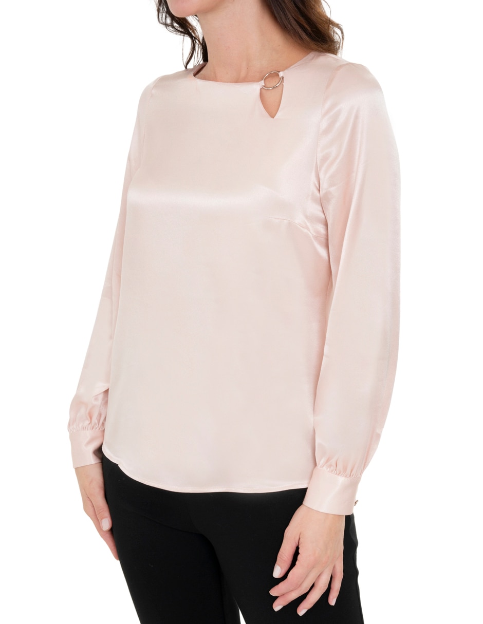 Blusa manga larga para mujer 3
