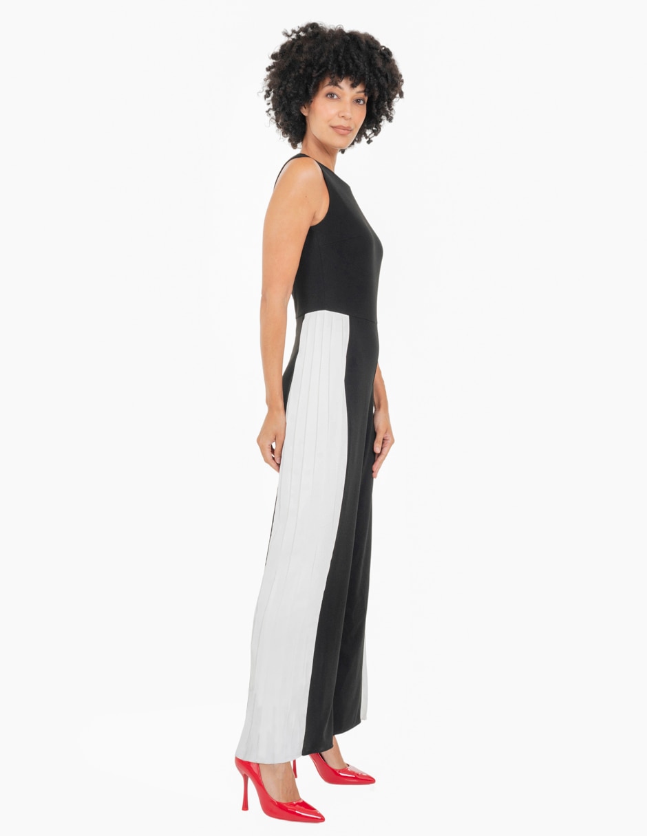 Jumpsuit estampado bloques de color para mujer 2