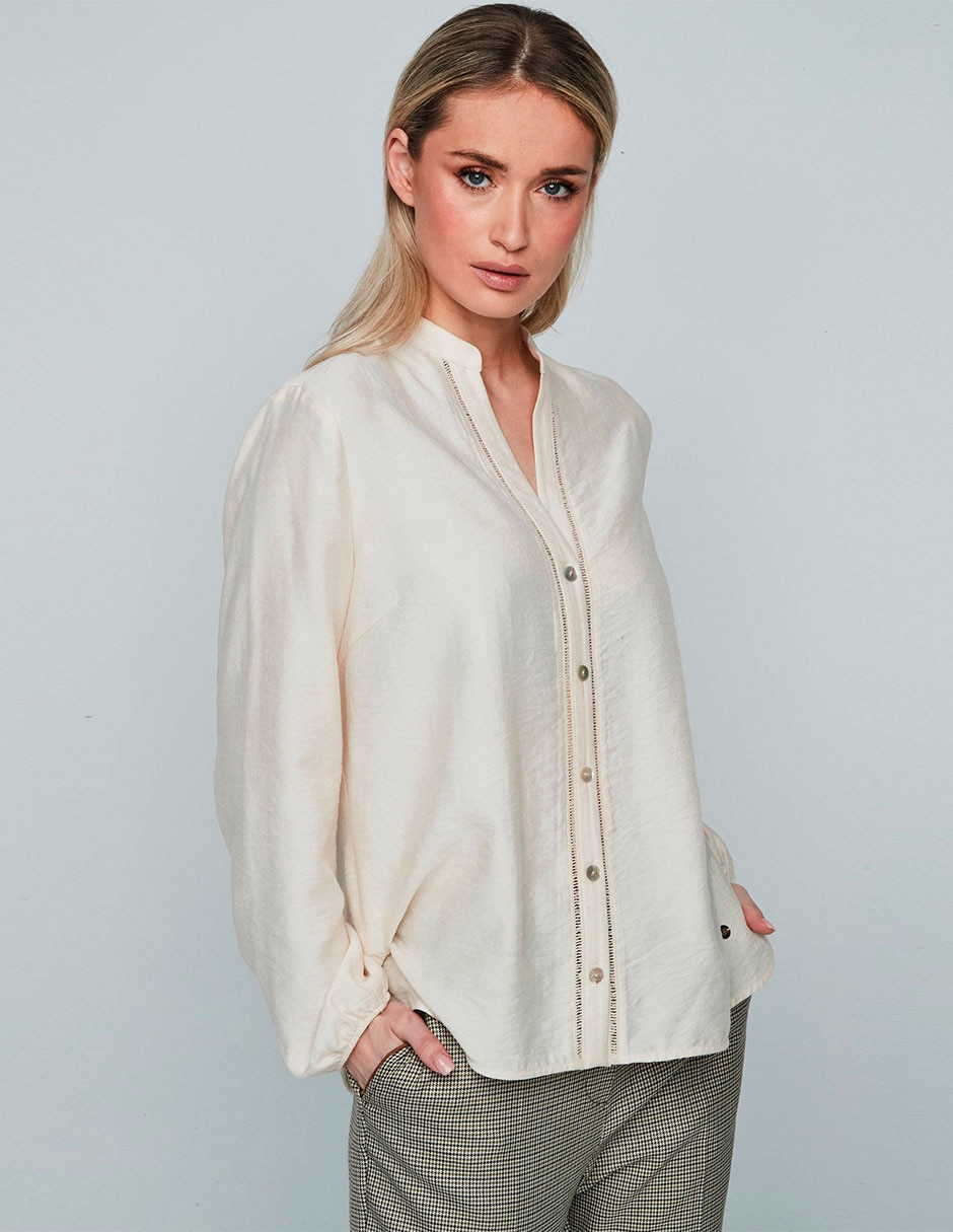 Blusa manga larga para mujer 3
