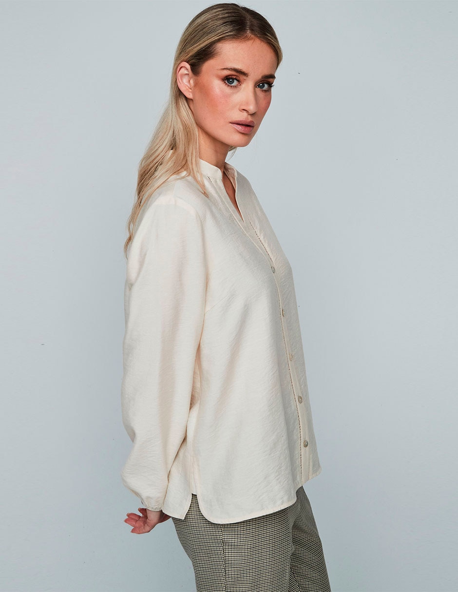Blusa manga larga para mujer 4