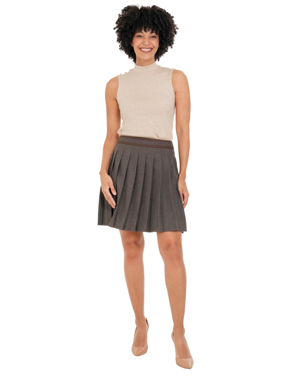 Falda mini a la cintura 3