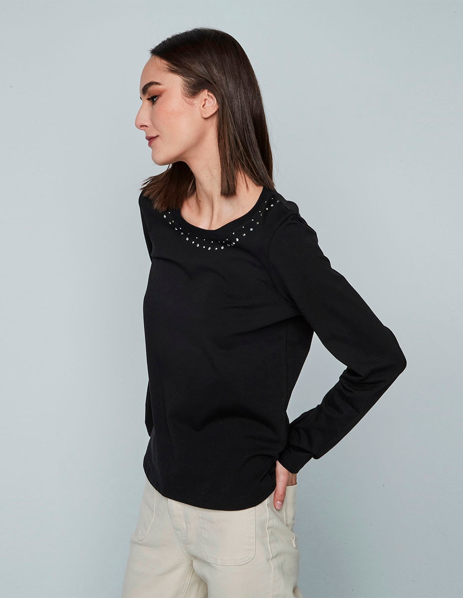 PLAYERA DÁNDARA 2017-262, M, NEGRO