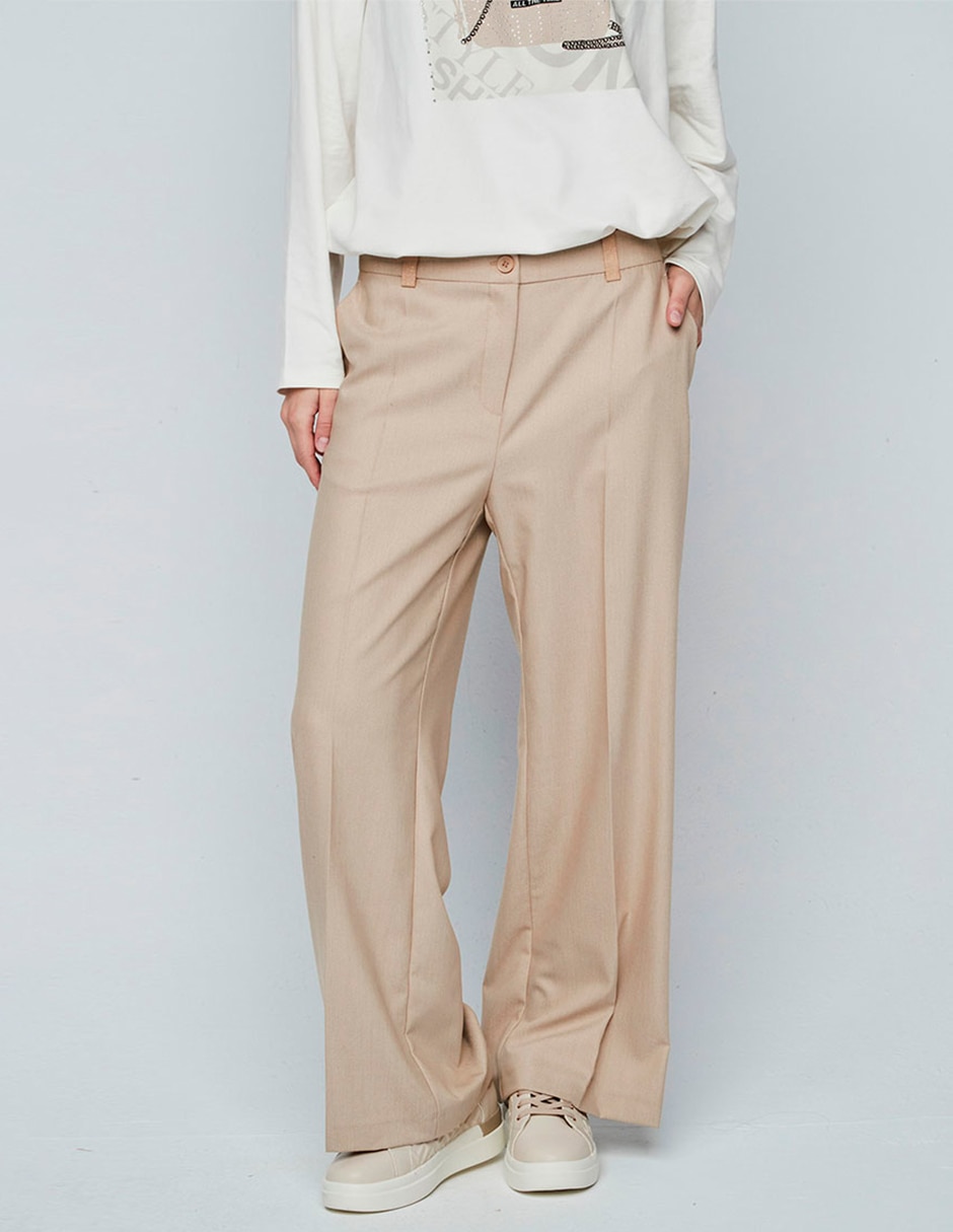 Pantalón de vestir regular para mujer