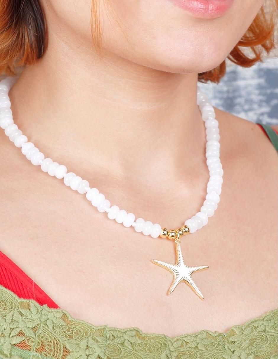Collar de estrella Stellamaris de baño de oro 18 K 5