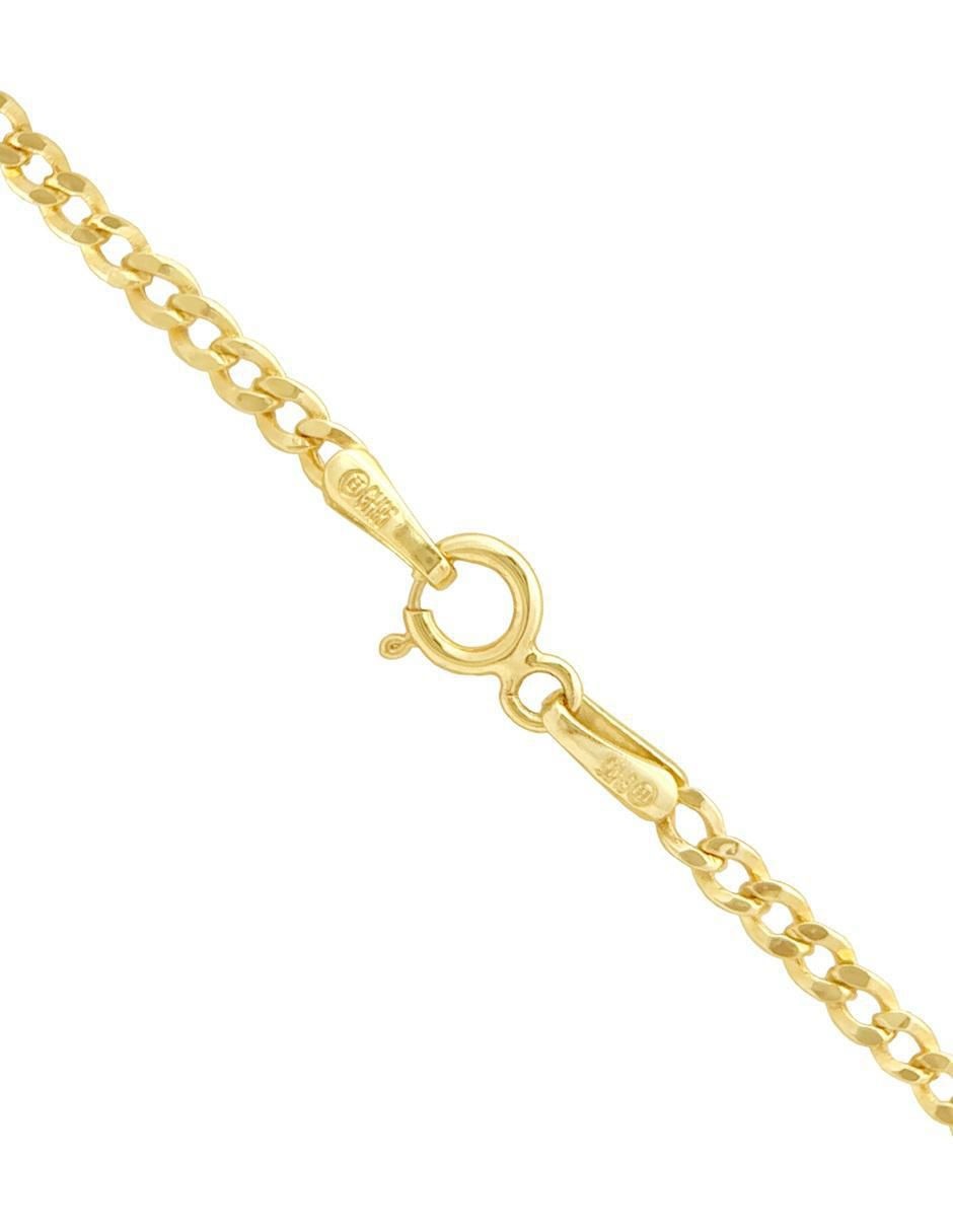 Pulsera de oro 10 k con acabado pulido 2