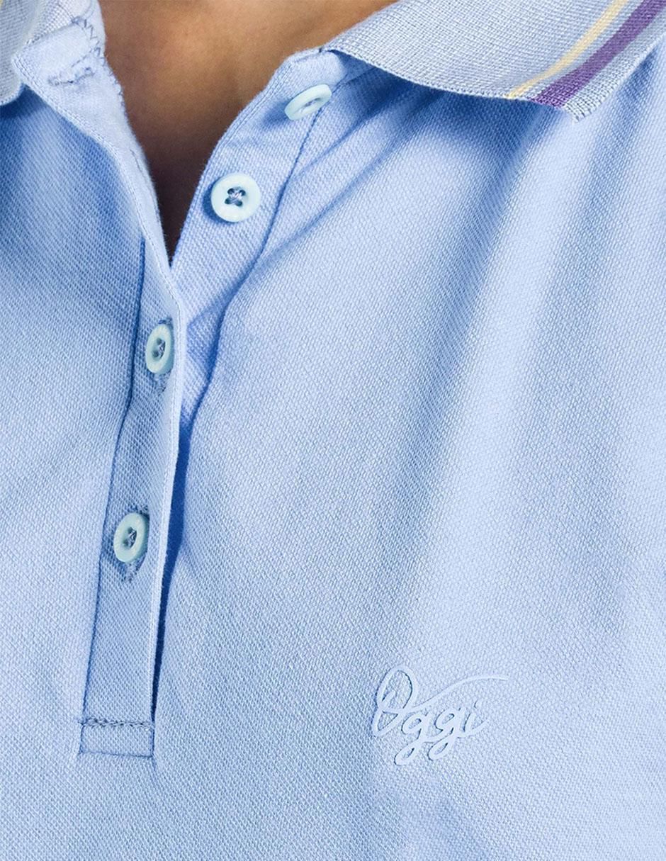 Playera tipo polo para mujer 4