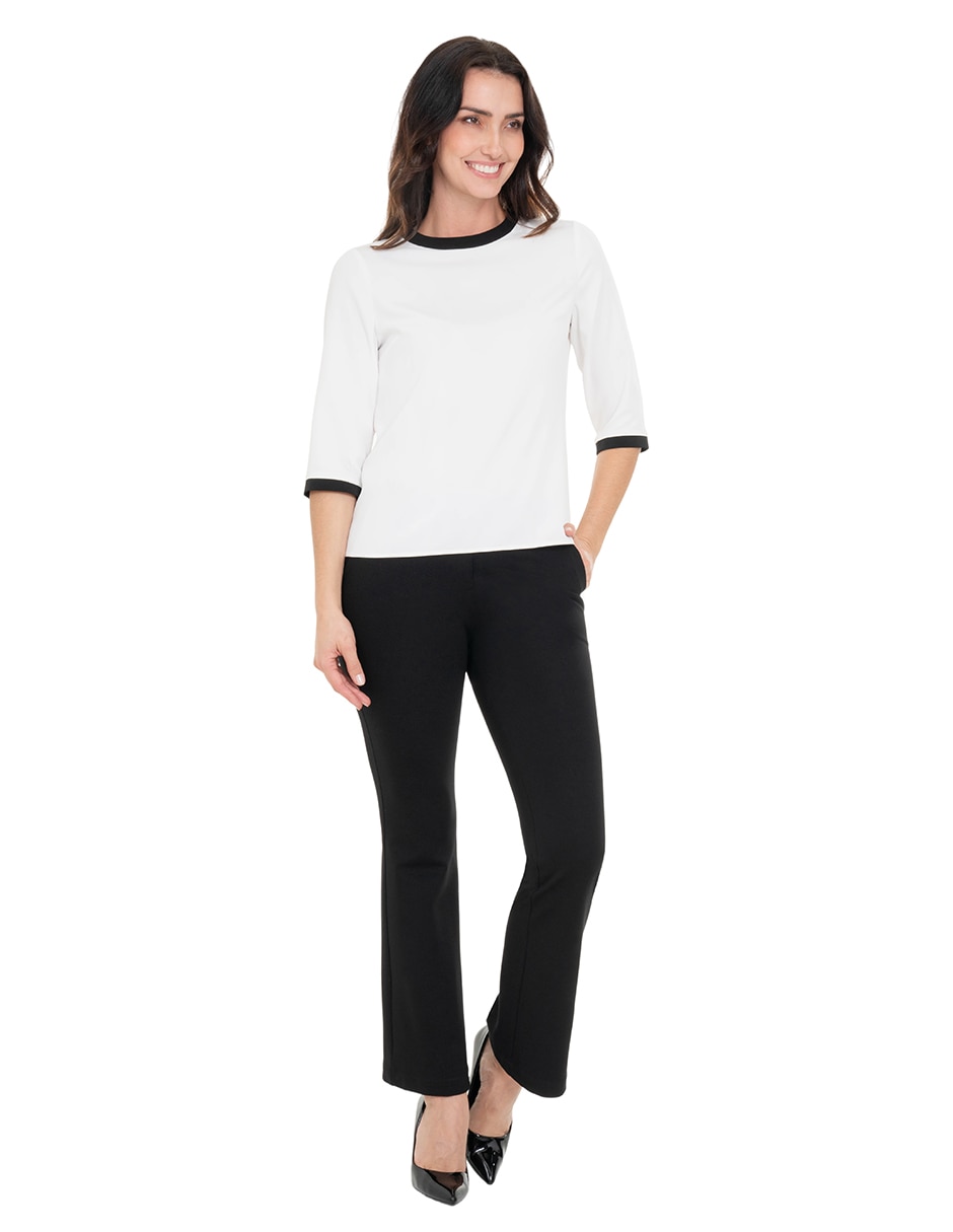 Blusa manga 3/4 para mujer 2