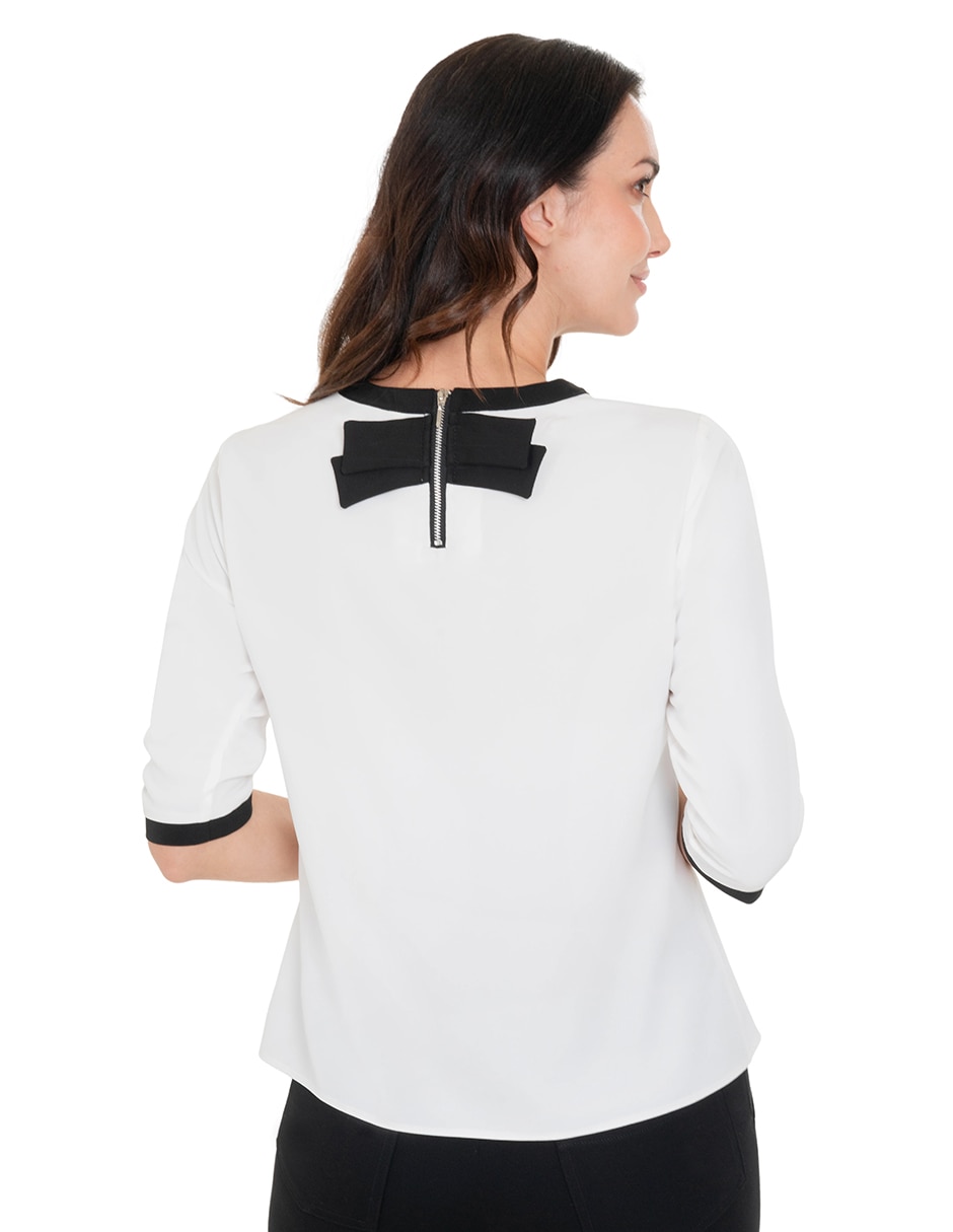 Blusa manga 3/4 para mujer 3