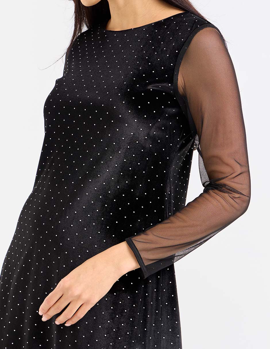 Vestido a la rodilla casual para mujer 4