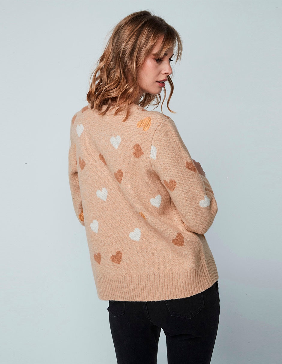 Suéter cuello redondo para mujer 3
