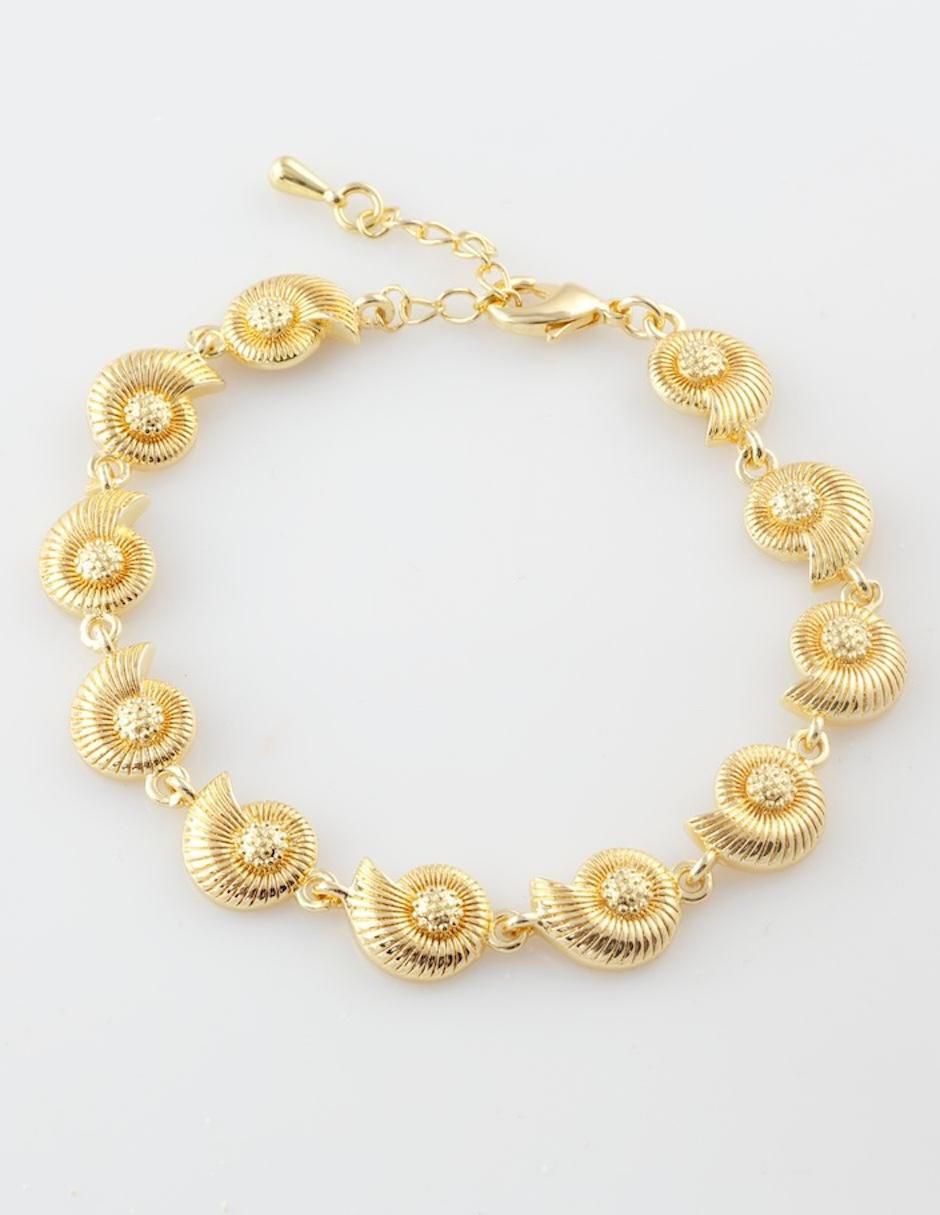 Pulsera Naiaréa baño de oro 18 k 2