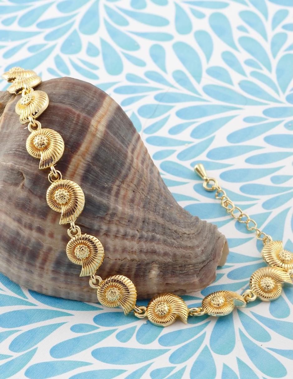 Pulsera Naiaréa baño de oro 18 k 4