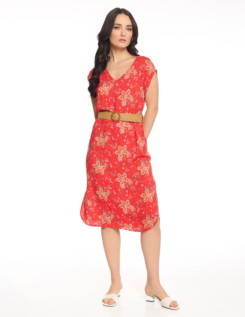 Vestido a la rodilla formal Idalis para mujer 2
