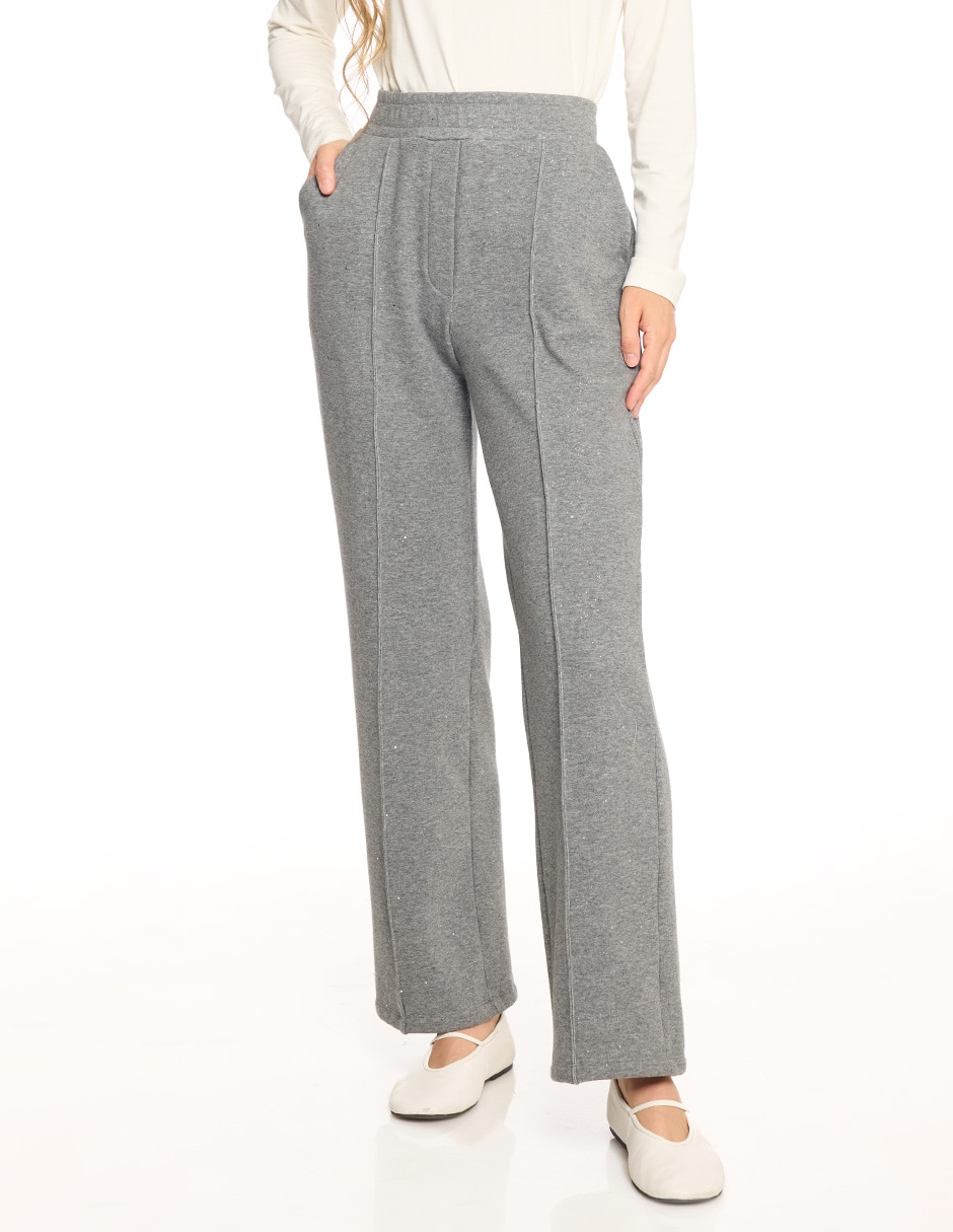 Pants regular Comfort con elástico para mujer Pants regular Comfort con elástico para mujer