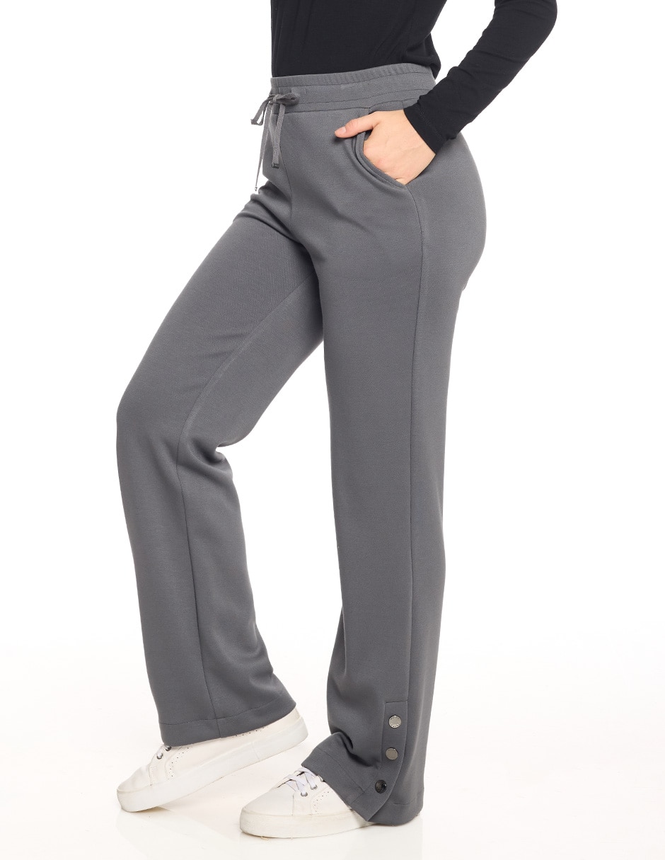 Pants regular Comfort con jareta para mujer 3
