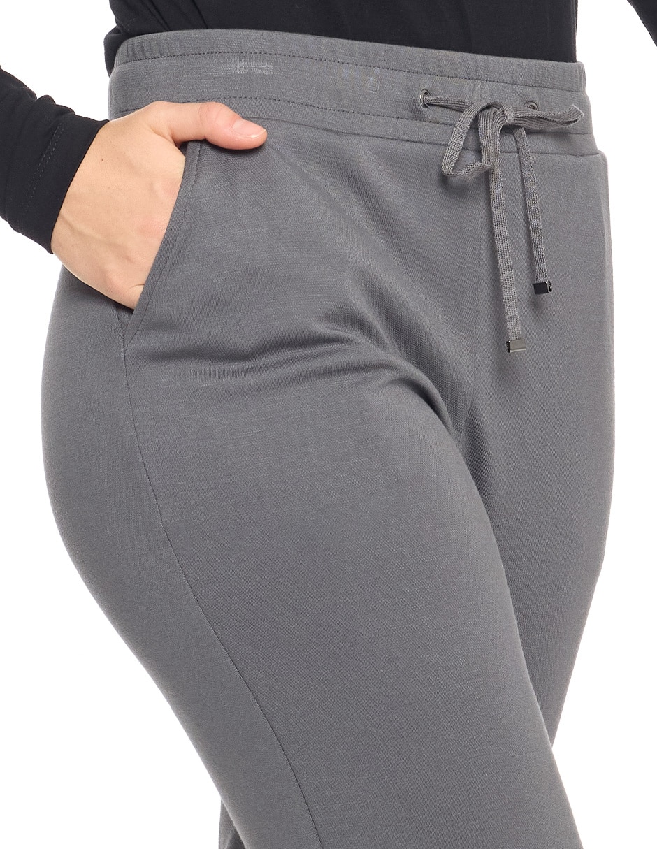 Pants regular Comfort con jareta para mujer 5