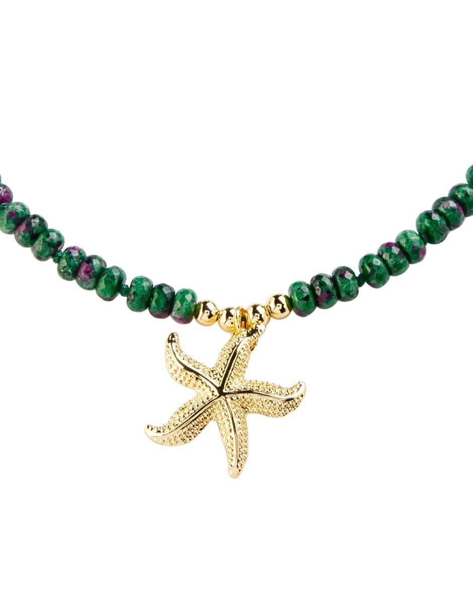 Collar de estrella de mar Verdéa 18 K