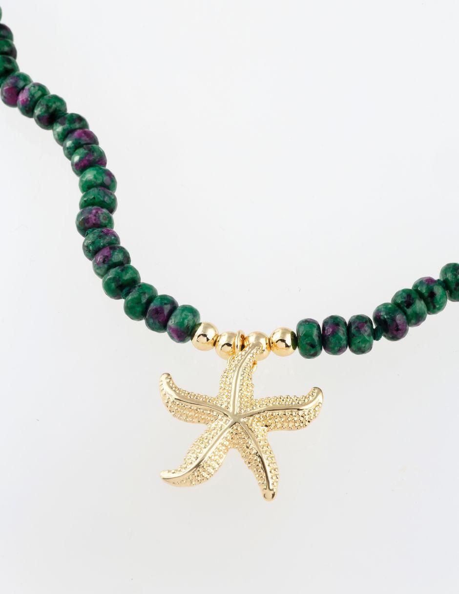 Collar de estrella de mar Verdéa 18 K 3
