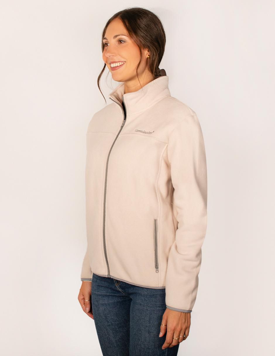 Sudadera con cuello a contraste para mujer 3