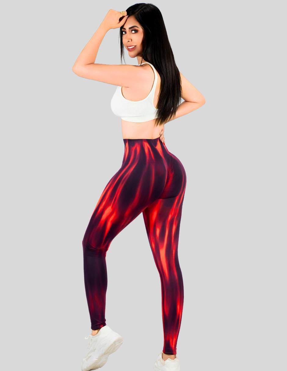 Legging cintura alta con elástico para mujer 2