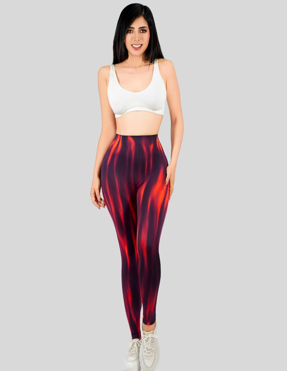 Legging cintura alta con elástico para mujer 3