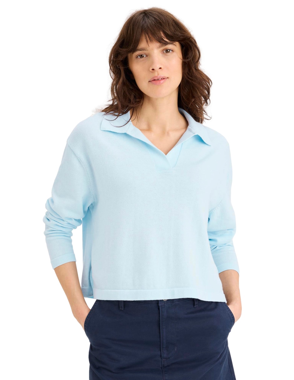 Blusa manga larga para mujer 1
