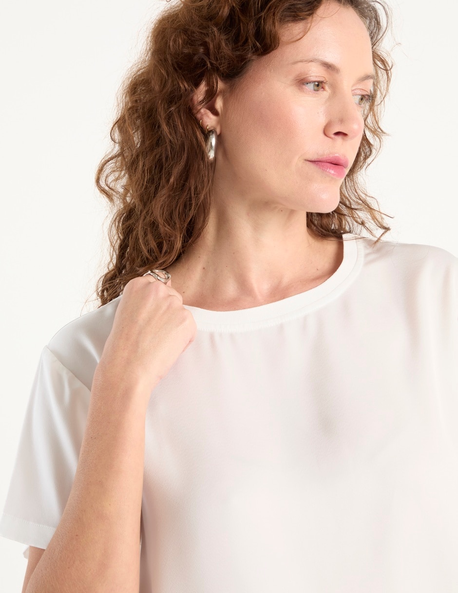 BLUSA LIEB LB2601-014 CON E, XG, MARFIL