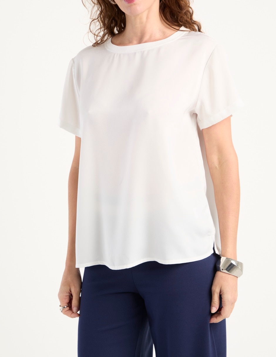 BLUSA LIEB LB2601-014 CON E, XG, MARFIL