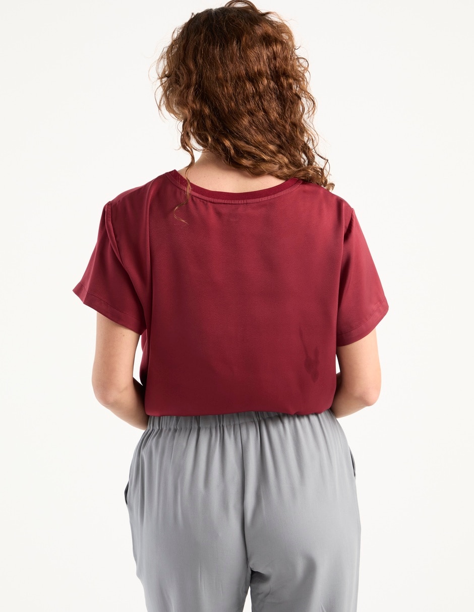 Blusa manga corta para mujer 2