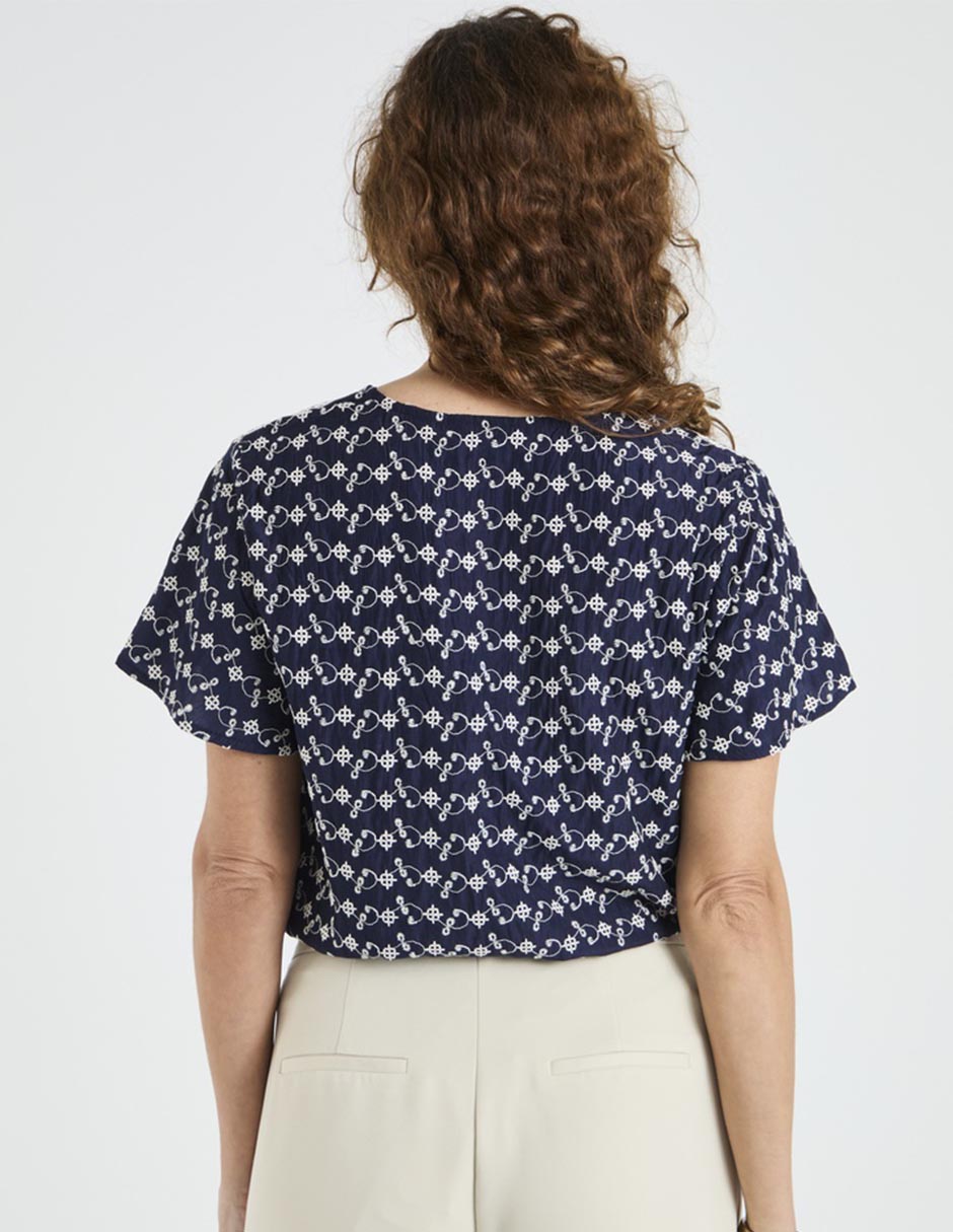 Blusa manga corta para mujer 2