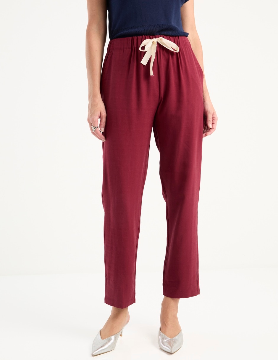Pantalón relaxed regular para mujer