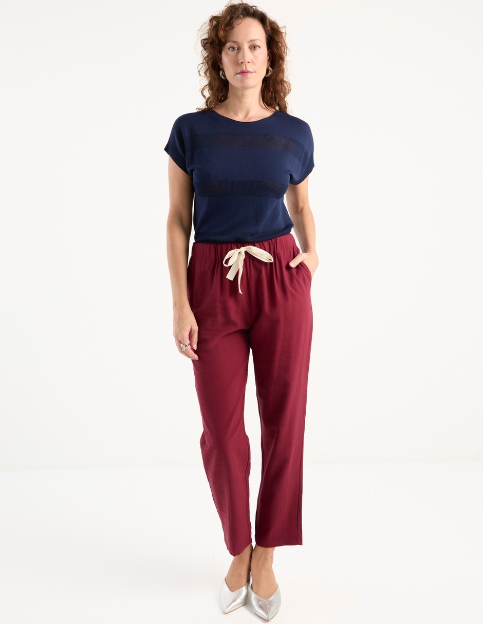 Pantalón relaxed regular para mujer 3