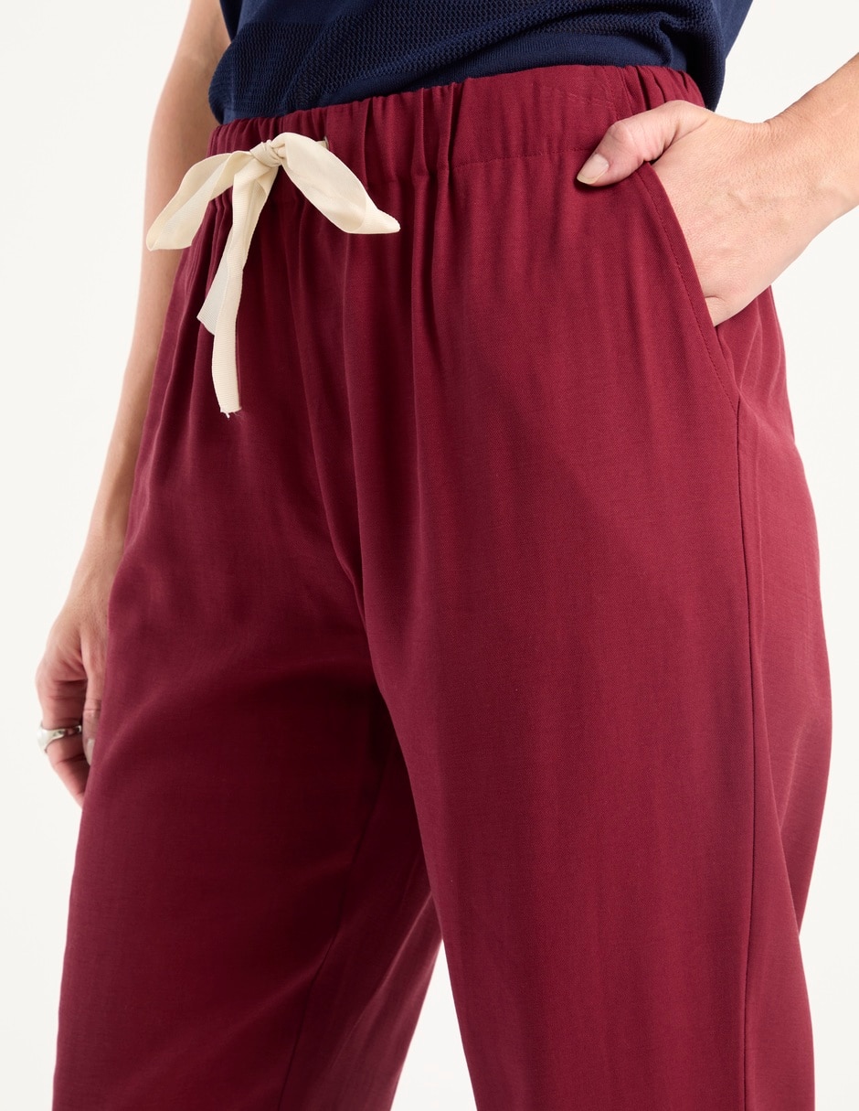 Pantalón relaxed regular para mujer 4