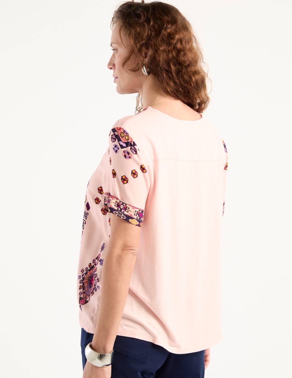 Blusa manga corta para mujer 2