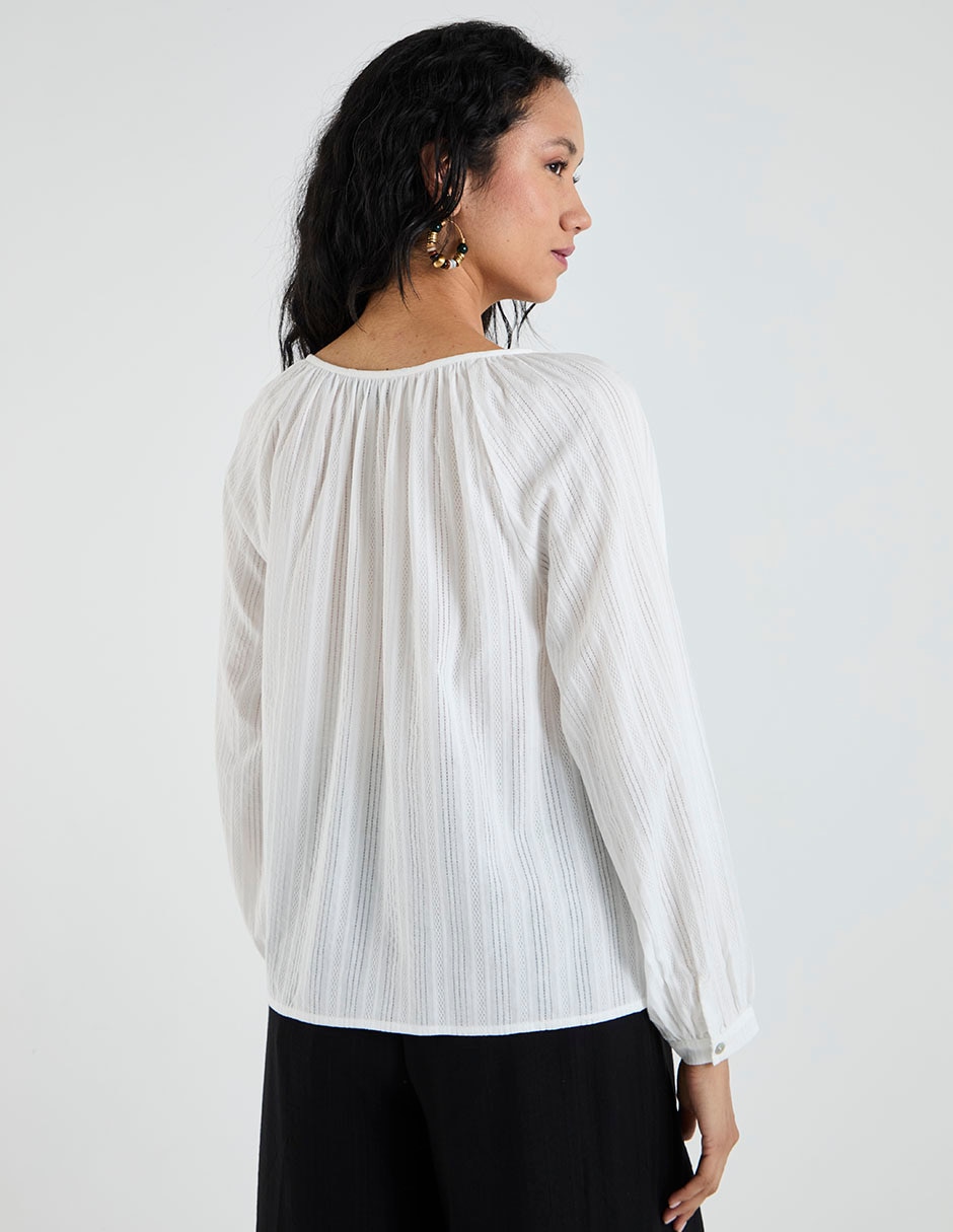 Blusa manga larga para mujer 2
